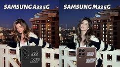 Samsung Galaxy A33 5G VS M33 5G Camera Comparisons Test