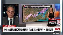 CNN meteorologist gives the latest on severe ice storm hitting the South and Central US