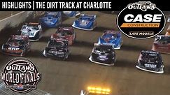 World of Outlaws CASE Late Models | The Dirt Track at Charlotte | November 2, 2023 | HIGHLIGHTS