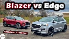 Chevy Blazer vs Ford Edge – 2022 Midsize American Crossovers Faceoff