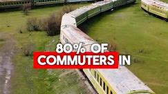 80% of commuters in our country have STOPPED using TRAINS.