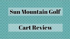 2019 sun mountain push cart review