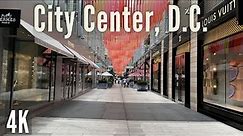 CityCenter, Washington D.C. | Sunday evening walk | USA | 4K