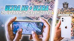 iphone 12 high graphics ULTRA HD + ULTRA 3.1 new update hot drop test • iphone 12 gaming test •