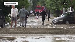 Greece drenched by devastating flooding