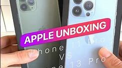 iPhone 11 Pro vs iPhone 13 Pro Unboxing!!