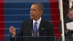 Barack Obama's second inaugural address in full