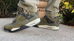 Air Jordan 4 SE Craft Olive - On Foot Review and Sizing Guide- Option B