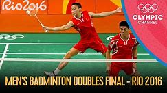 Men's Badminton Doubles Gold Medal Match 🇨🇳🆚🇲🇾 | Rio 2016 Replays