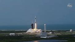 Historic liftoff: SpaceX launches NASA astronauts into orbit