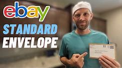 How to Ship with eBay Standard Envelope - Mail Cards, Stamps & Money!
