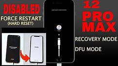 iPhone 12 ProMax How TO reset password, screen locked, disabled, passcode in 3 MIN #iphone12promax