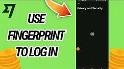 How To Use Fingerprint To Login On Wise App