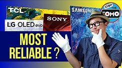 Most Reliable TVs Ranked: OLED vs QLED, Samsung vs LG TCL Sony Hisense