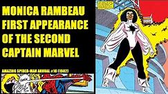 Monica Rambeau First Appearance and Origin Story - The Second Captain Marvel (1982)