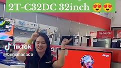 Sharp TV Digital 32 inch 2T-C32DC 🥳🥳 Fitur Utama : ✅HD-Ready TV with LED Backlight ✅X2 Master Engine ✅Digital Broadcast Ready ( DVB-T2 ) ✅Antenna Booster ✅USB Music & Picture Promo jadi 1.699.000 😍😍 #tiktokmanado #benuaelectronicsentra #bensmanado #fypシ #manado