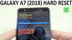 Samsung Galaxy A7 (2018) HARD RESET