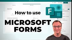 How to use Microsoft Forms for Beginners