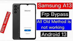 Samsung a13 frp bypass android 13 | *#0*# Not working solution | Samsung a13 remove google lock