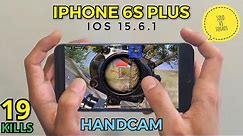 iPhone 6s Plus Test Pubg Mobile Solo vs Squad HANDCAM GAMEPLAY 19 KILLS