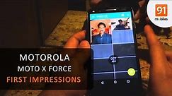 Motorola Moto X Force: First Look | Hands on | Price
