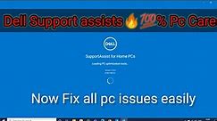 Dell Support assists app full explained || Routine check up by Dell app.