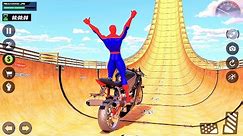 Mega Ramp Stunt - Bike Games - Android Gameplay