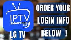 How To Setup IPTV Smarters pro on your LG TV 2024