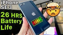 iPhone SE 3 2022 - Actual Real Day in Life Battery Test