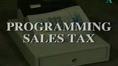 "Royal 'Quick Start' Royal Cash Register Model" VHS