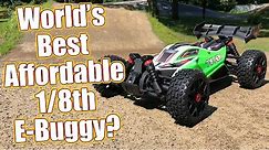 World’s Best Affordable ⅛-Scale Basher? ARRMA Typhon 4x4 Mega 550 Electric Buggy Review | RC Driver
