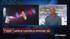 Apple unveils iPhone XR