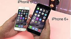 Présentation vidéo iPhone 6 et iPhone 6 Plus VS iPhone 5S : les différences
