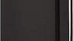 Amazon Basics Classic Notebook, Line Ruled, 240 Pages, Black, Hardcover, 5 x 8.25-Inch