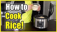 How to Cook Rice with Aroma Rice Cooker (Easy Tutorial!)