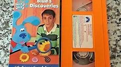 Opening to Blue's Clues: "Blue's Discoveries" (1999) VHS [1440p60]
