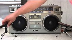 JVC RC-M70JW Boombox Unboxed & checked out