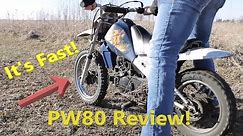 1996 Yamaha PW80 - Review and POV Ride!