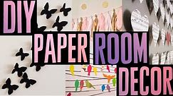 10 DIY Paper Room Decor Ideas!
