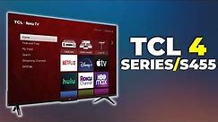 TCL 43 Class 4-Series 4K UHD HDR Smart Roku TV – 43S455
