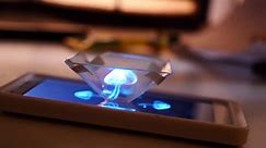 How to create a 3D Hologram device with your Smartphone!! Incredible!!