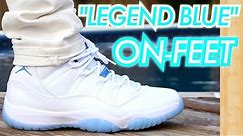 "Legend Blue/Columbia" Air Jordan 11 W/ On-Feet Review