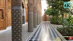 4K Walking Tour: Exploring the History and Culture of Marrakech at the Dar El Bacha Museum