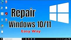 How to Repair Windows 10/11 Computer (3 Easy Steps)