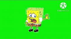 Tired SpongeBob Meme With Pants Green Screen