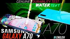 Samsung Galaxy A70 Waterproof Test 🌡️- TYPICAL 🧜🏾‍♀️ | Vs Galaxy A50|