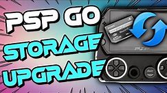PSP GO Storage Upgrade Mod (128GB) - Quick Guide 2022!