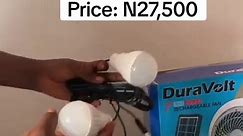 Duravolt Rechargeable Solar Fan with LED Lights - Unboxing and Review