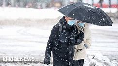 China: North-eastern city sees highest snowfall in 116 years