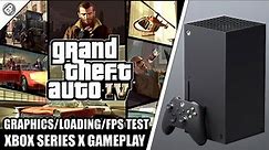 GTA IV/4 - Xbox Series X Gameplay + FPS Test